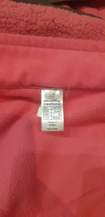 Куртка decathlon на дівчинку 2в1