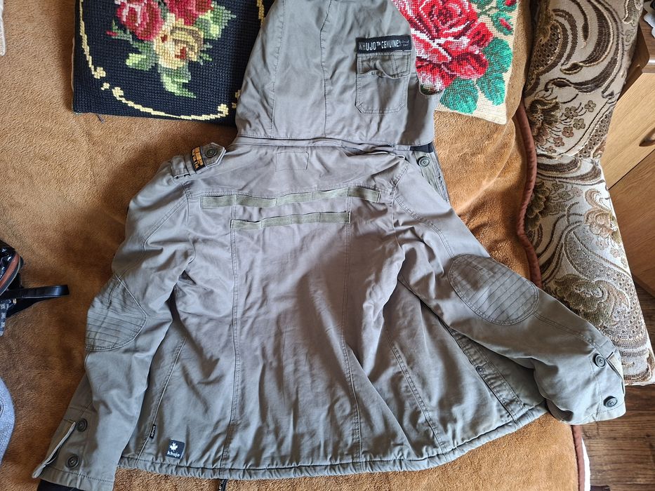 Khaki Kurtka Zimowa Khujo, rozmiar L