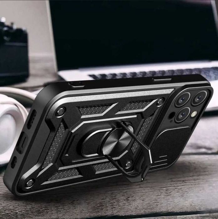 Etui do iPhone 14 Pro Defender Case + Pełne Szkło