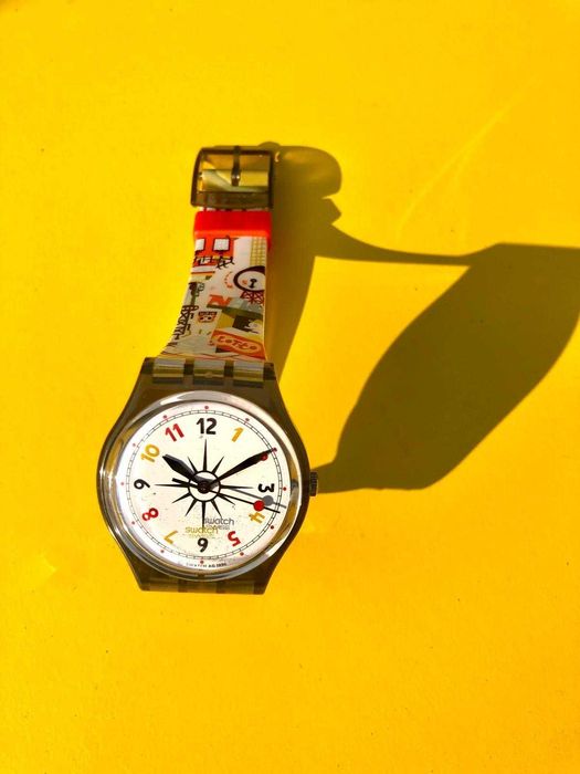 Relógio de pulso SWATCH anos 90 (por estrear!)