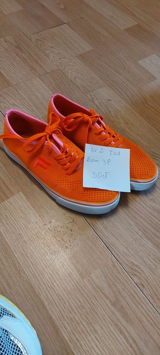 Buty fila pomarancz