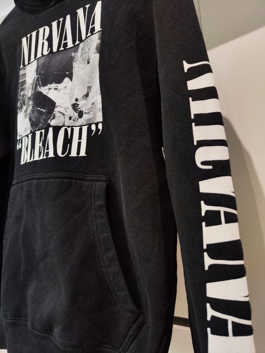 Oryginalna Bluza z Kapturem Hoodie Nirvana " Bleach"Size XS