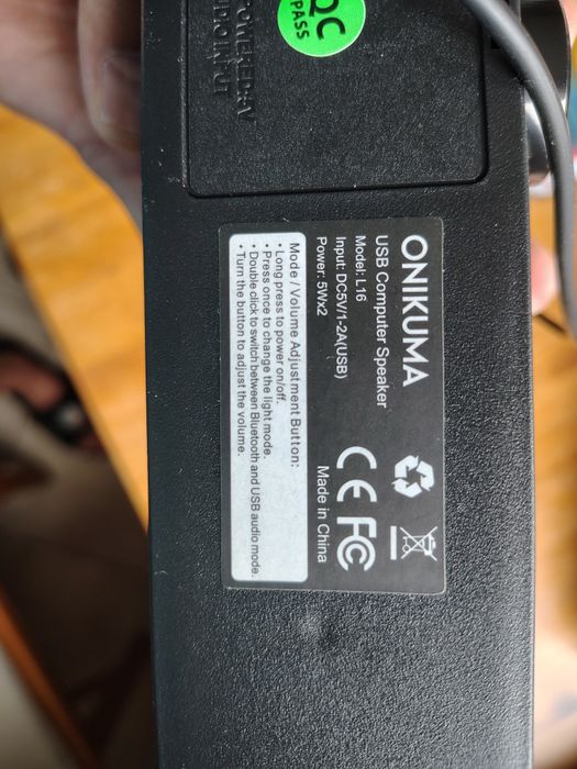 Onikuma L16 głośnik