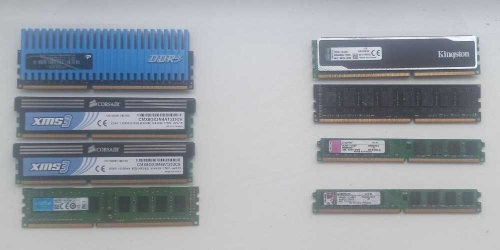ОЗУ оперативная память DDR2 DDR3 DDR4