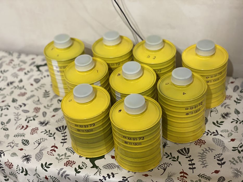 Фильтр ФГ-130А 130В (хлор) РП-4 ДП-1 ЕО-16 ФГП-130КД (аммиак) ФГ-13КД