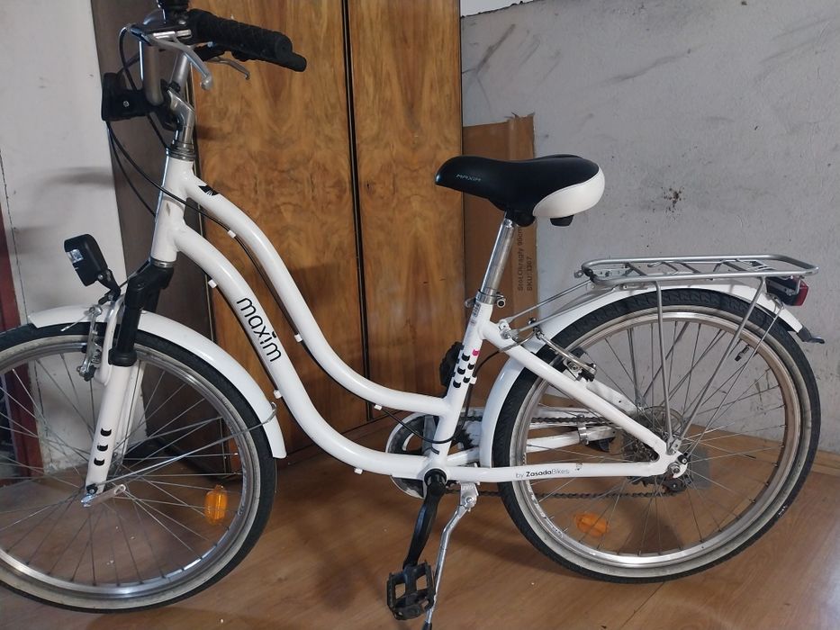 Rower miejski dla dziewczynki