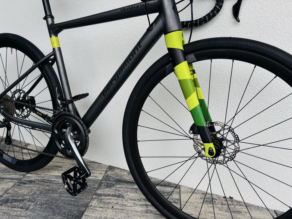 Gravel Bergamont Grandurance, hydraulika, pełna Tiagra