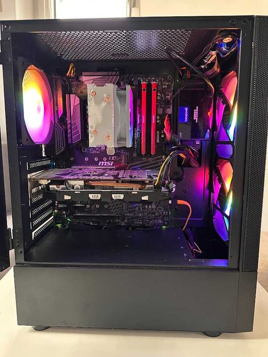 Komputer Gamingowy RGB i7 8700K, gtx 1060 6GB, 24gb ram ddr4 ssd +hdd