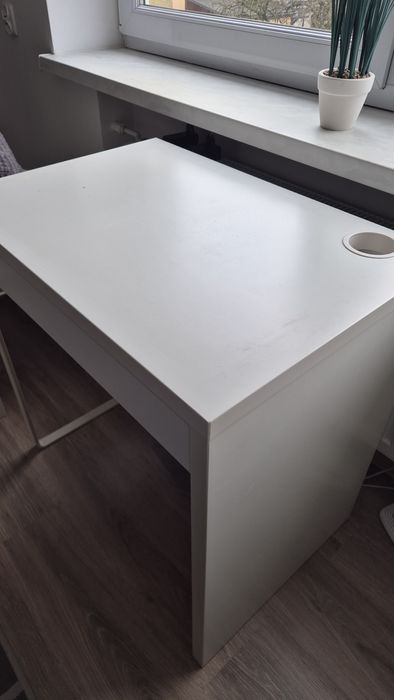 Biurko Ikea Micke białe