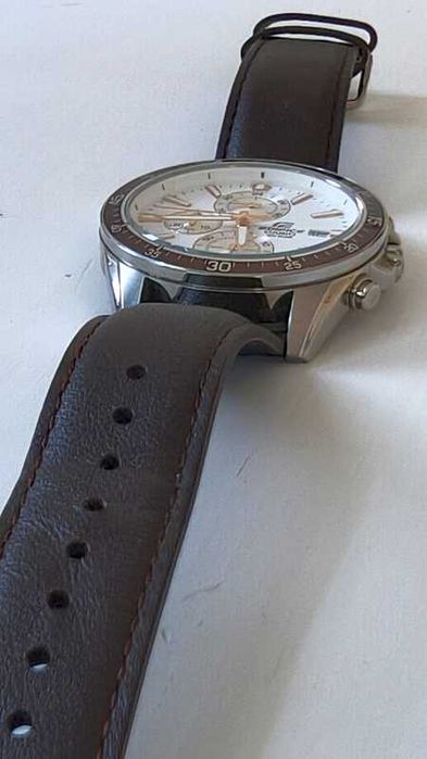 Casio Edifice EFR-546 DY 5451, stan bdb, nowa bateria + zapas!