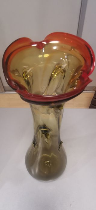 Wazon sękacz PRL, vintage lata 60