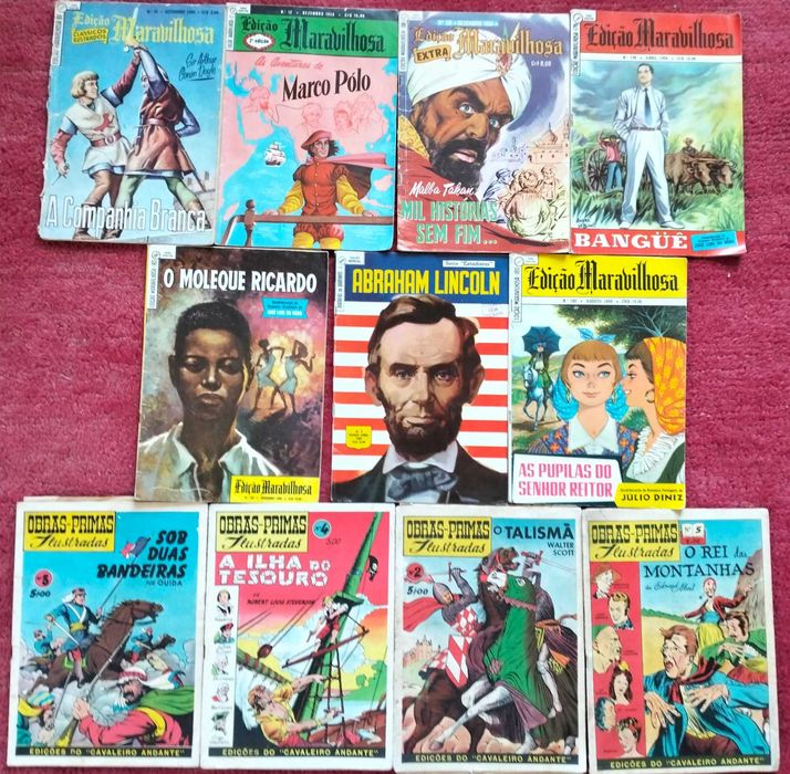 BD Edição Maravilha, Obras Primas Ilustradas, Jaguar e Hérois Inesquecíveis