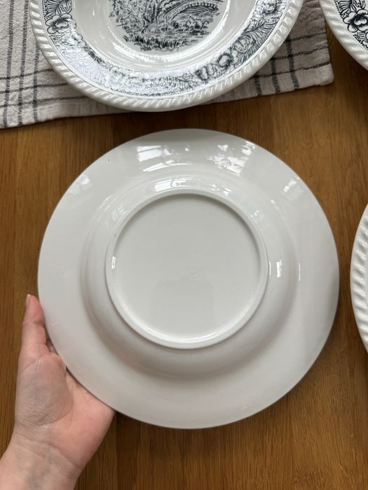 Talerze ceramiczne obiadowe 4 szt