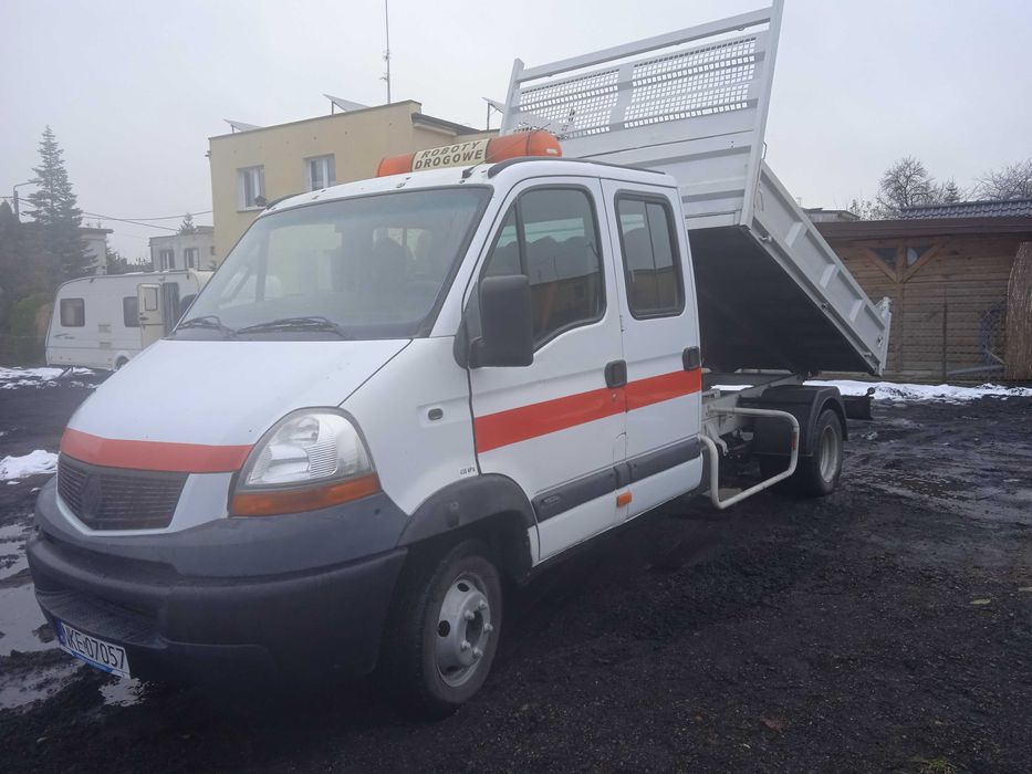 Wywrotka Renault Mascott,doka, brygadówka,hak 3,5 t.Zamiana