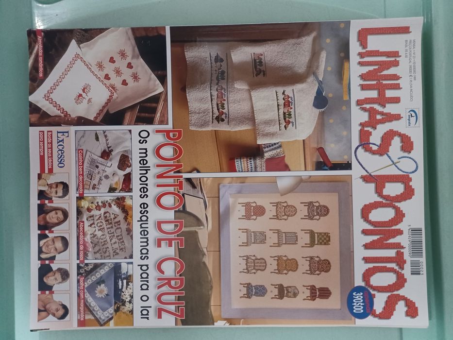 2 Revistas Linhas & Pontos n° 23 e 63