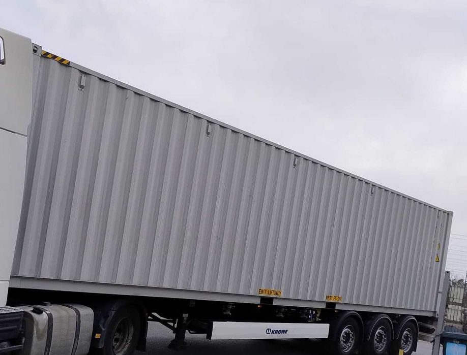 Ostatnie sztuki – niskie ceny! Kontener morski 12m/40'HC NOWY RAL7035