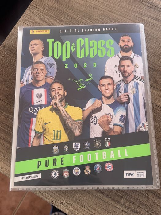 Cartas Panini top class 2023