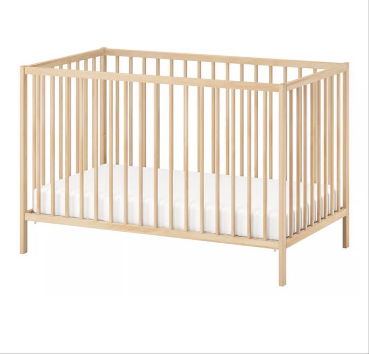 Berço (ikea) 60x120cm com  colchão incluido