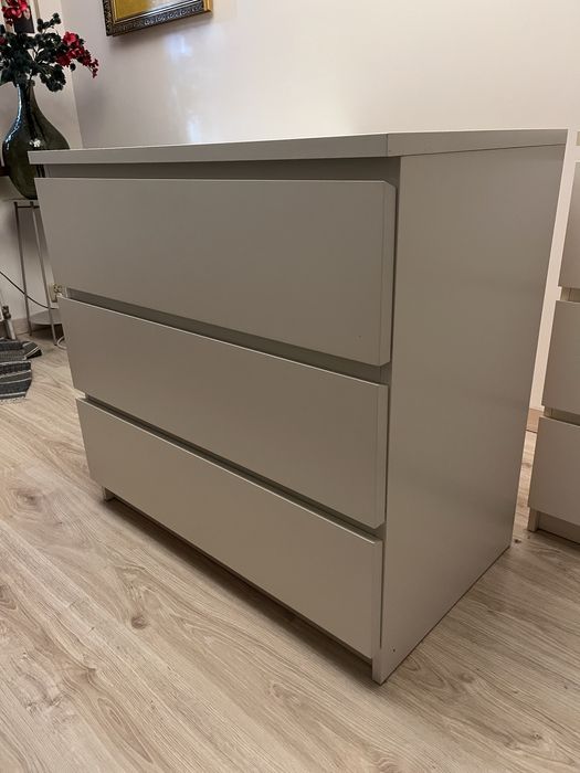 KOMODA MALM 3 szuflady