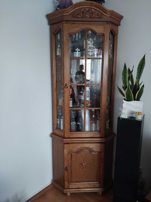 Witryna narożna + RTV