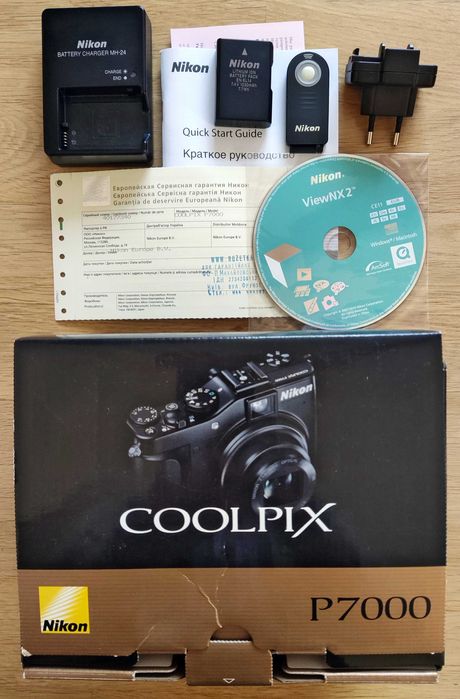 Nikon coolpix P7000 本体と付属品 nikon coolpix p7000 - купити фототехніку, відеотехніку - Ціна на