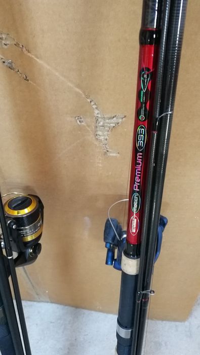 Canas de pesca inglesa + boias