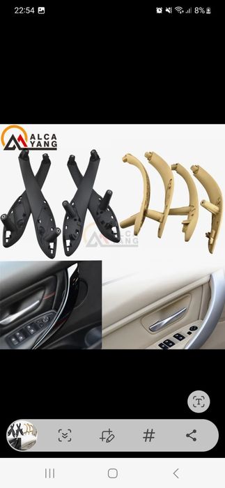 Puxadores bmw série 3 F30 F35 novos em caixa
