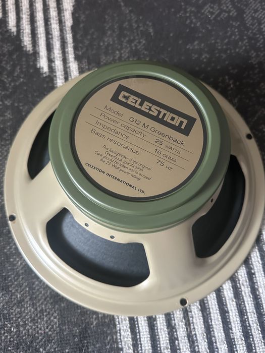 4 X celestion Greenback UK matched quad