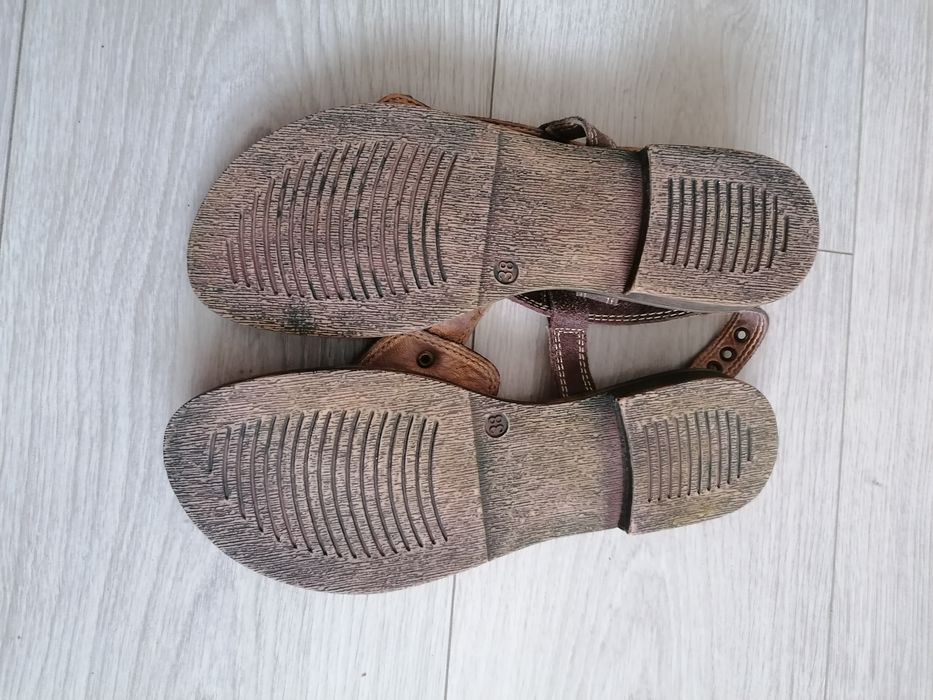 Sandały japonki boho