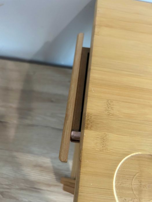 Stolik pod laptopa, śniadaniowy drewniany