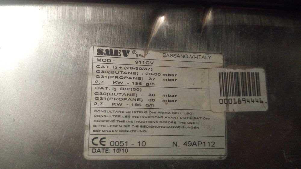 SMEV 911 kuchenka/zlew części