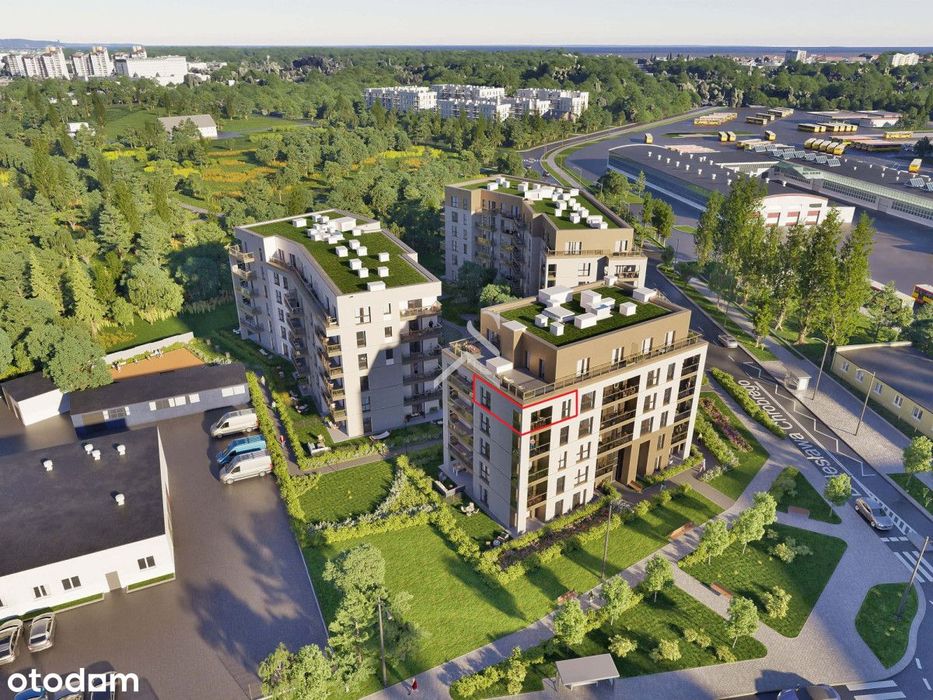 Hala - Wrzeszcz - Widok na zieleń - Południe - Widok 5