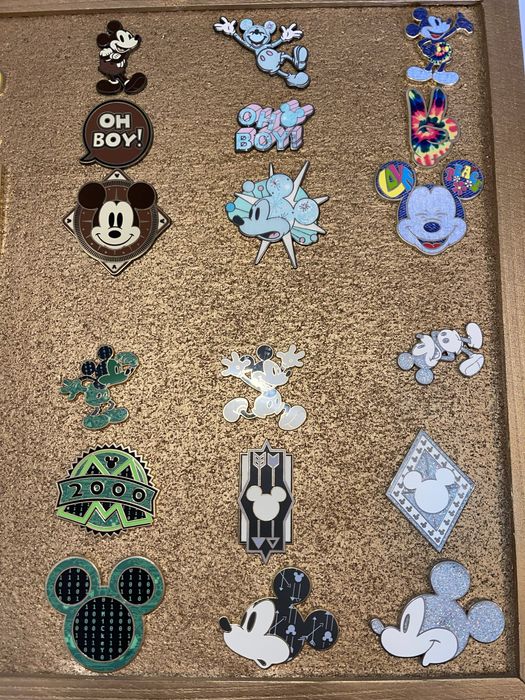 Pins de coleção Disney