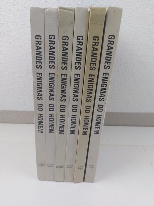 Coleção de 6 volumes dos grandes enigmas do homem
