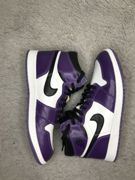 stylowe skórzane wysokie trampki nike jordan