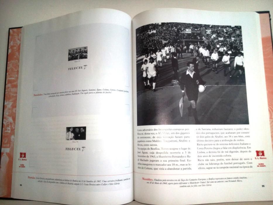 SL Benfica, Sporting CP e FC Porto (3 Livros de capa dura)