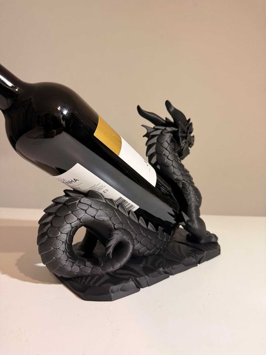 Suporte de Vinho Dragão para Adeptos do Porto