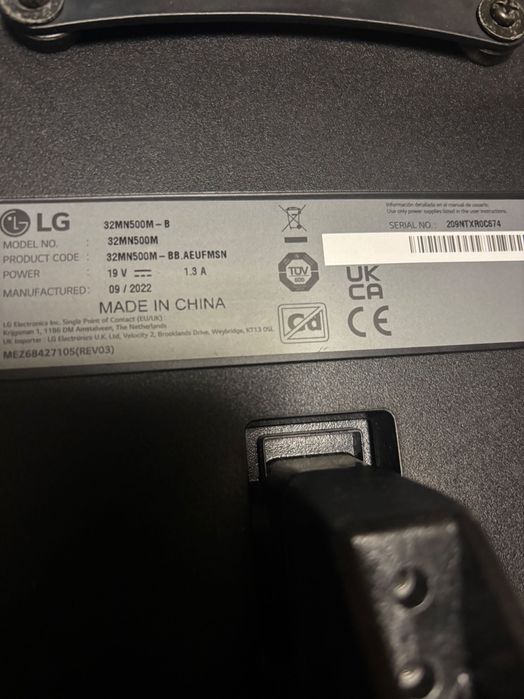 Monitor LG 32’’ como novo