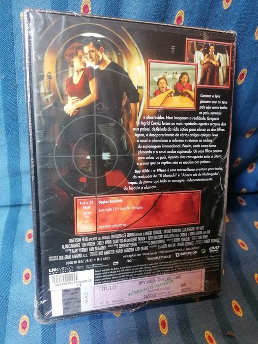DVD Spy Kids Novo e Embalado