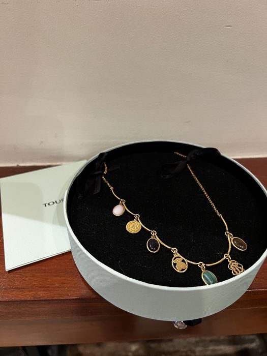 Colar TOUS Camee banhado a ouro 18k