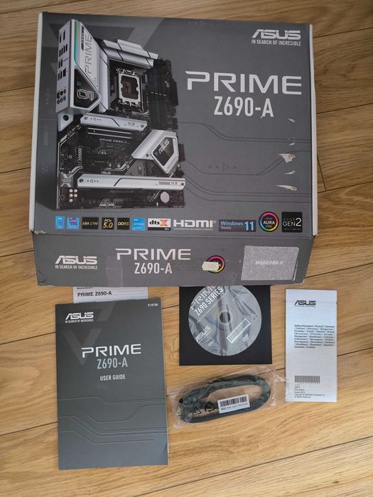 Płyta główna Asus Prime z690-A  + Procesor i5-12600k