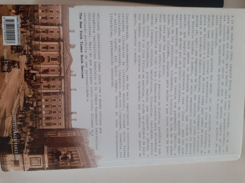 Livro Ulisses de James Joyce Editora Difel