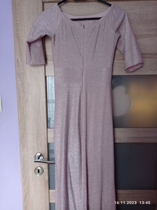 Sukienka długa z rozcięciem XS/S