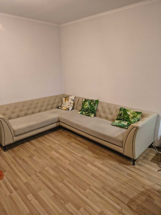 Narożnik w stylu glamour