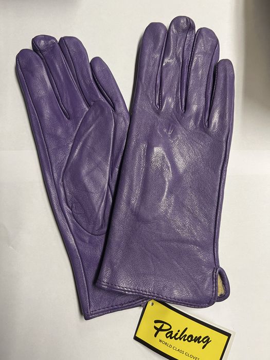 Rękawiczki skorzane nowe ocieplane 8