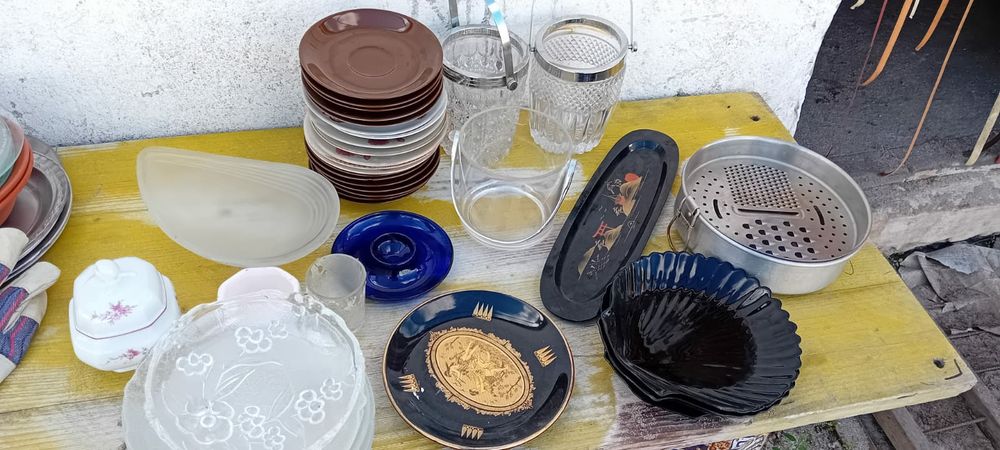 Peças de loiça para despachar