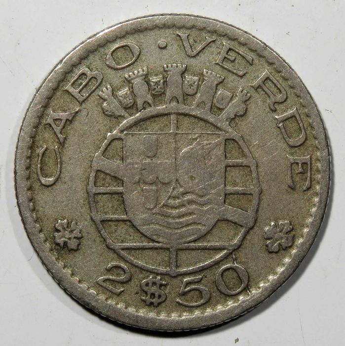 Cabo Verde Portugues - 2,5 Escudos 1953 / MBC-