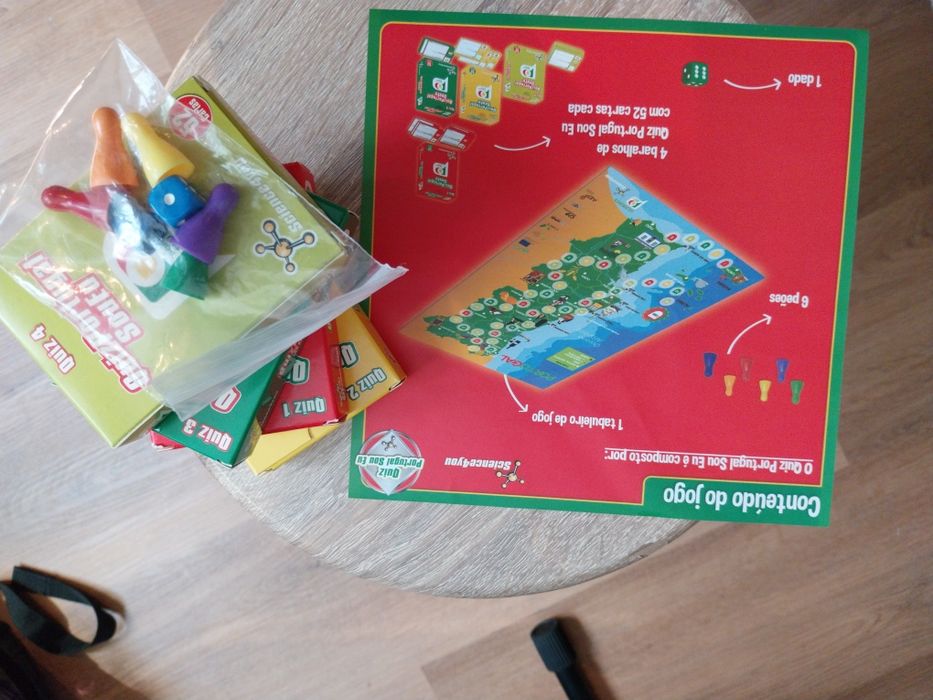 Jogo de Tabuleiro “Quiz Portugal Sou Eu” com + de 400 Perguntas