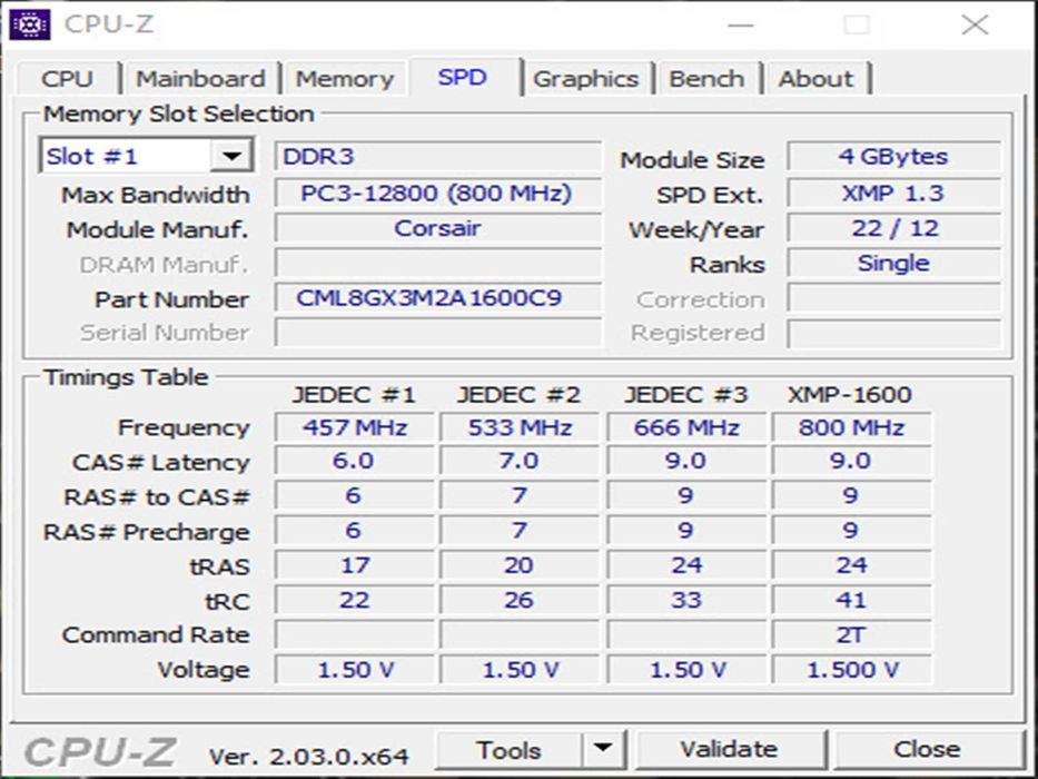 DDR3 8GB CoRsaiR VengeAnce 12800 -Komputer