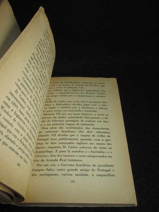 Livro El-Rei D. Carlos O Grande Caluniado Oscar Paxeco (Fausto Fontes)